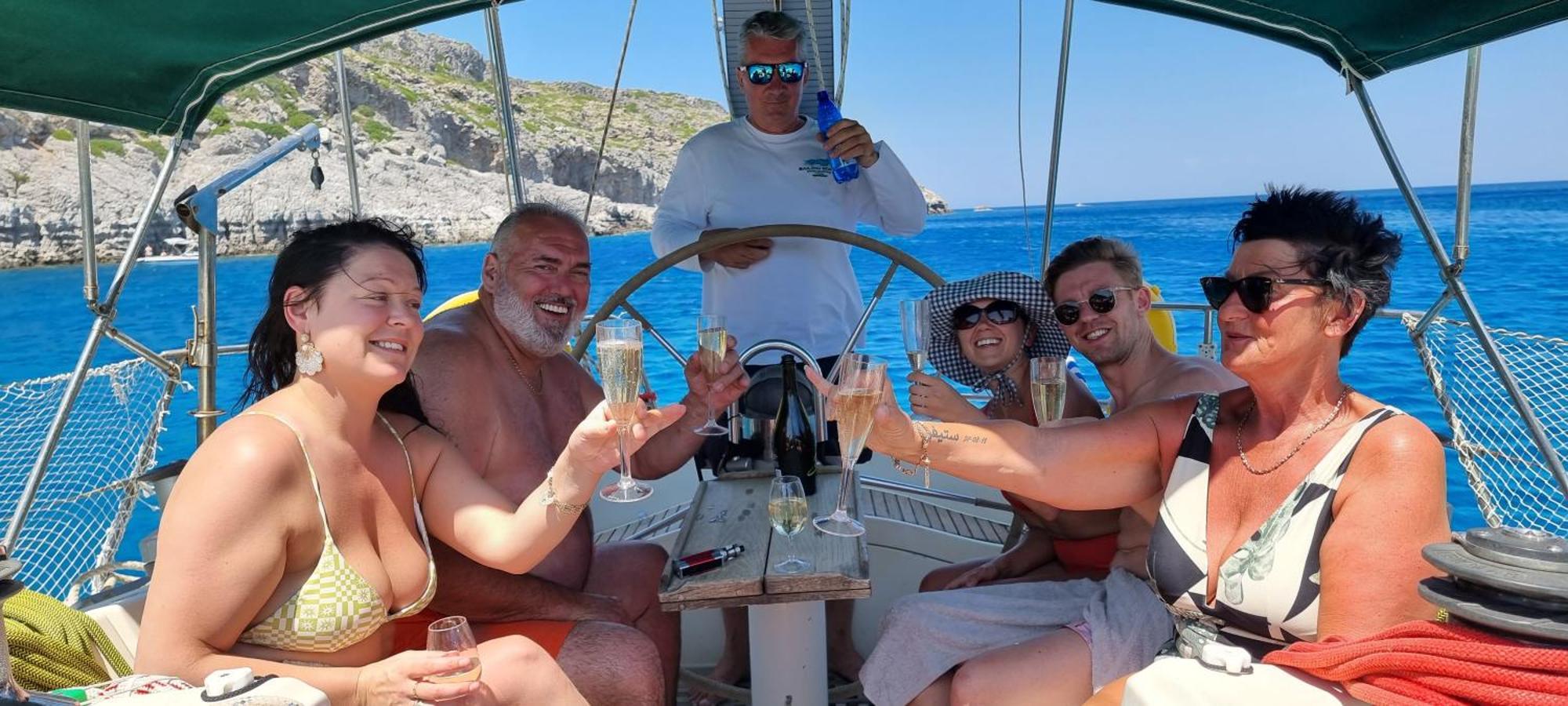 Sailing Edisa Rhodes Adventures Rhodes City