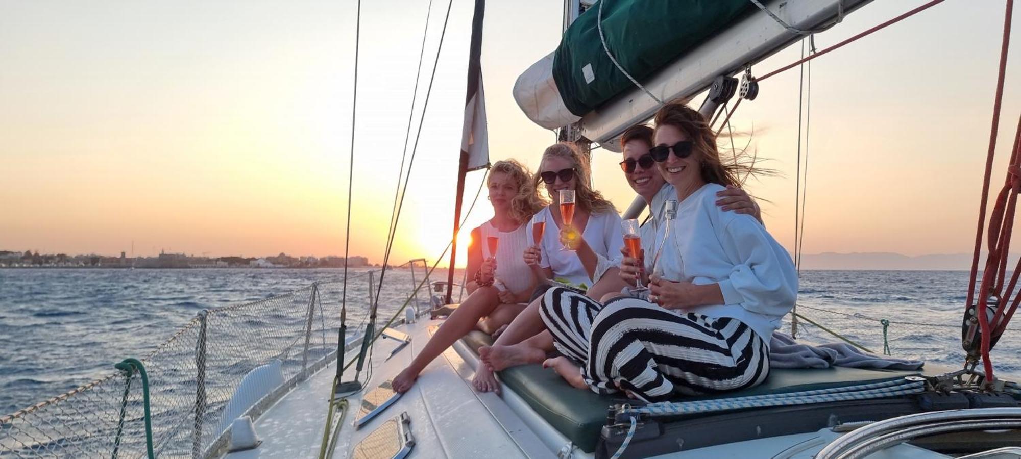Sailing Edisa Rhodes Adventures Rhodes City